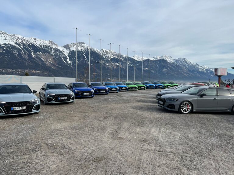 Audi Test Drive in Innsbruck